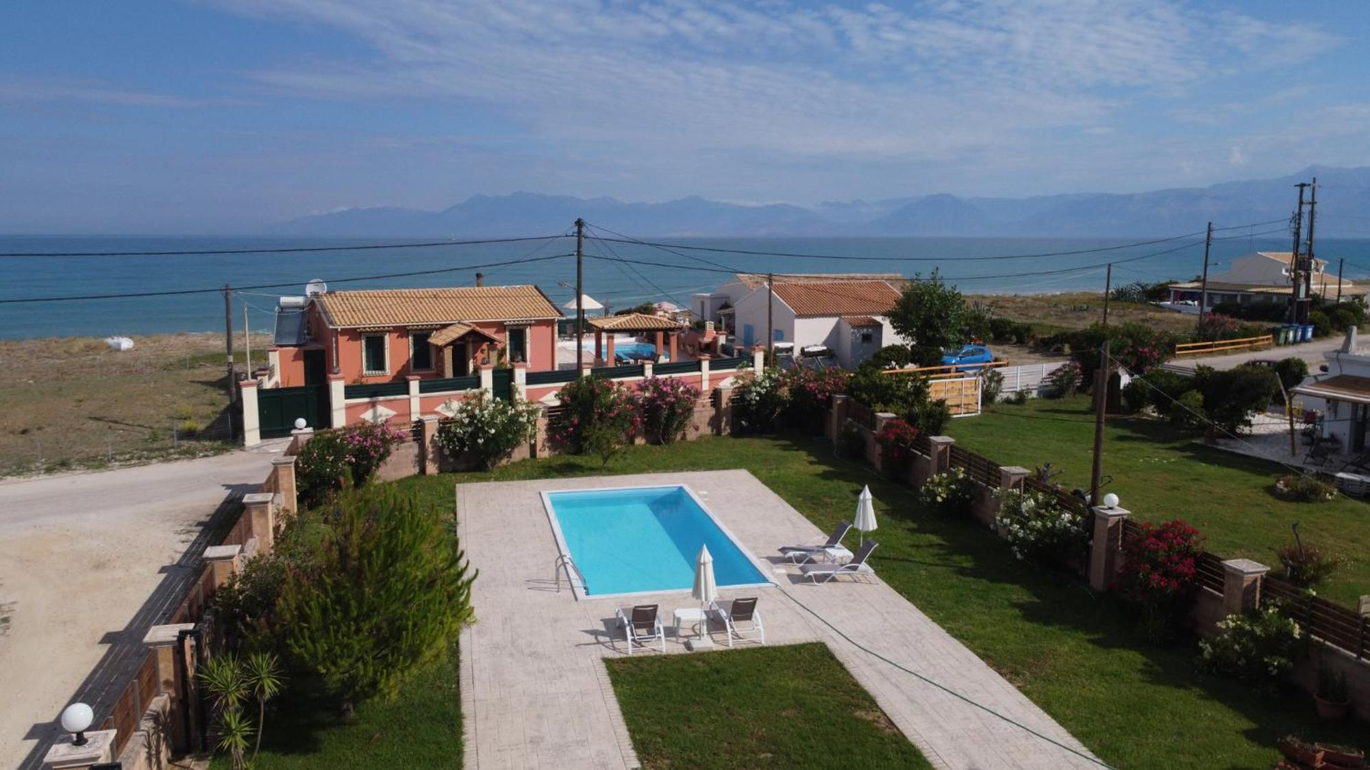 Almyra Beach House Corfu Almiros Beach Exterior foto