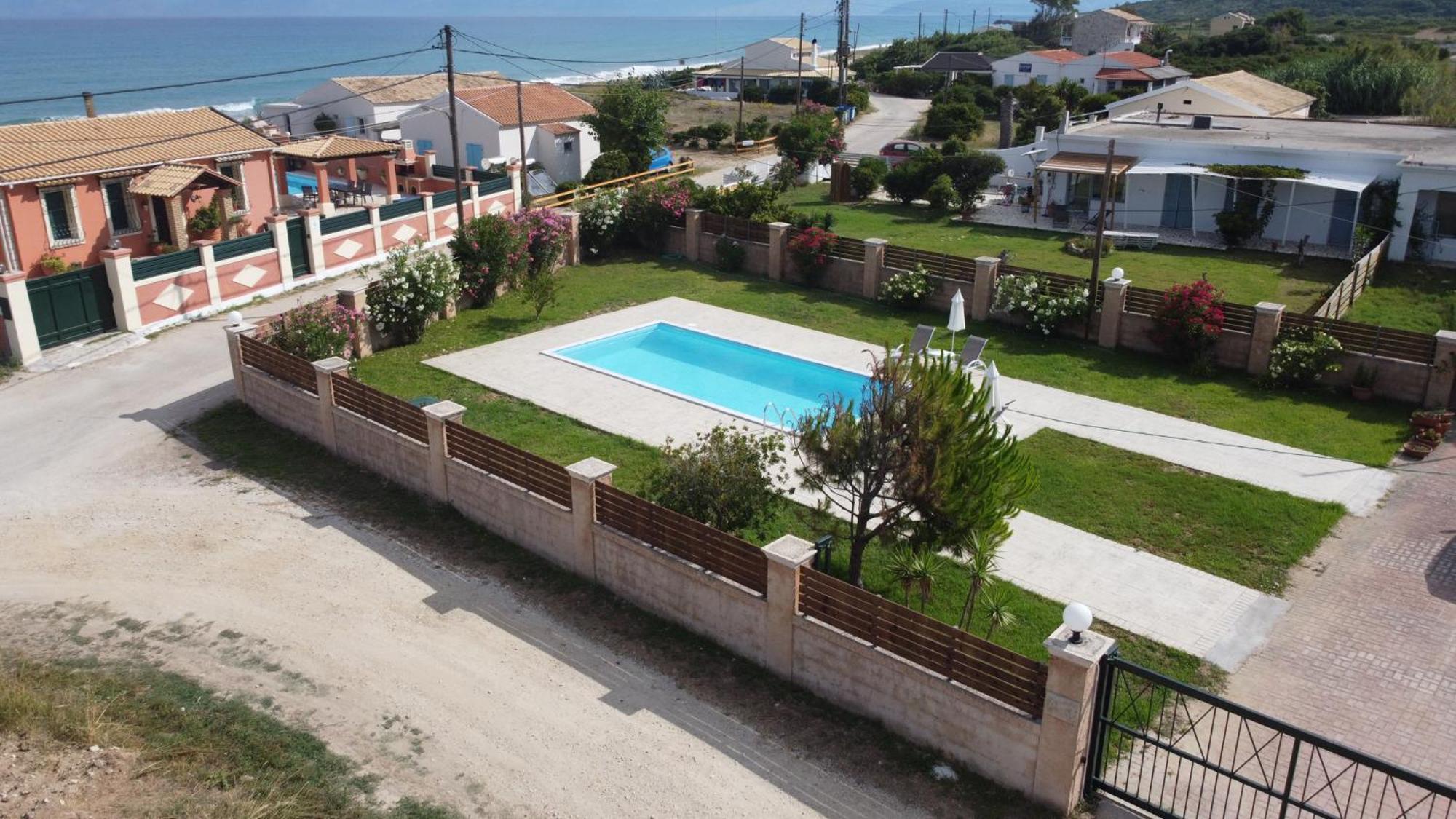 Almyra Beach House Corfu Almiros Beach Exterior foto