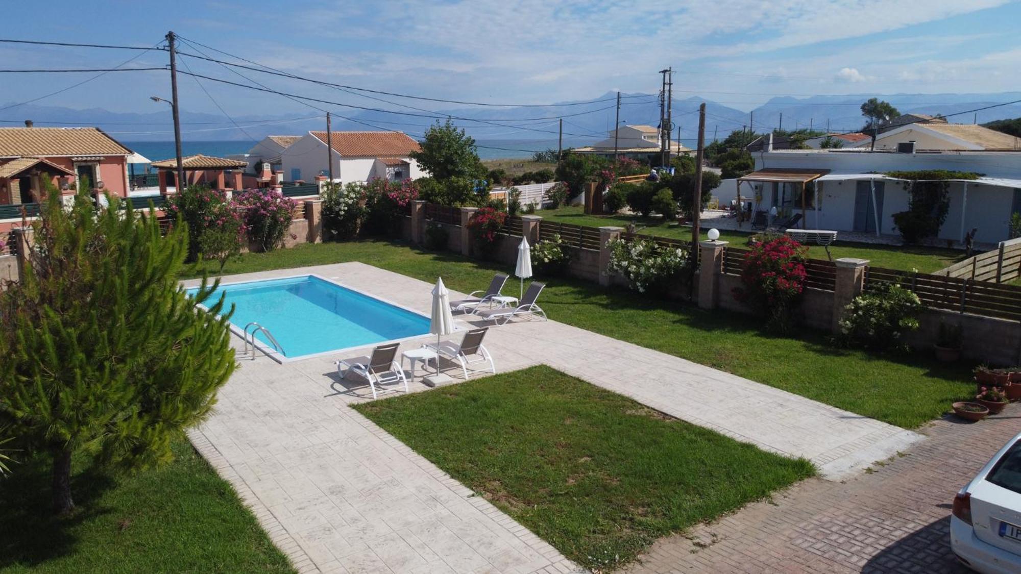 Almyra Beach House Corfu Almiros Beach Exterior foto
